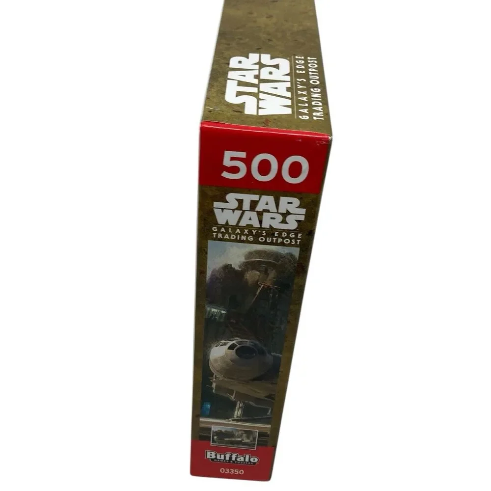 Star Wars Galaxys Edge Trading Outpost 500 Piece Jigsaw Puzzle Disney Buffalo